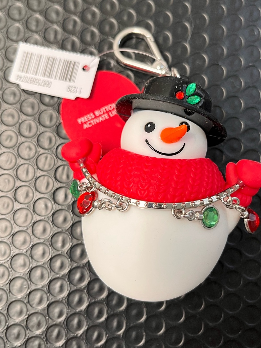 Bath & Body Works Snowman PocketBac Holder new